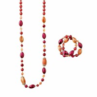 Pulsera con cuentas de cristal