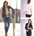 Chaqueta ligera ablusada