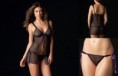 Conjunto de camisón corto y tanga