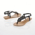 Sandalias de piel