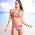 Bikini estampado con sujetador de triángulos 